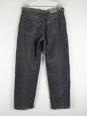 Vintage 90s Levi's Silvertab Corduroy Pants Men's 36x29 Relaxed Fit